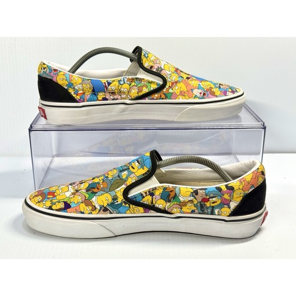 Vans The Simpsons X Springfield Comfycush Slip-On Shoes Womens Size 10 Mens 8.5 main image 6